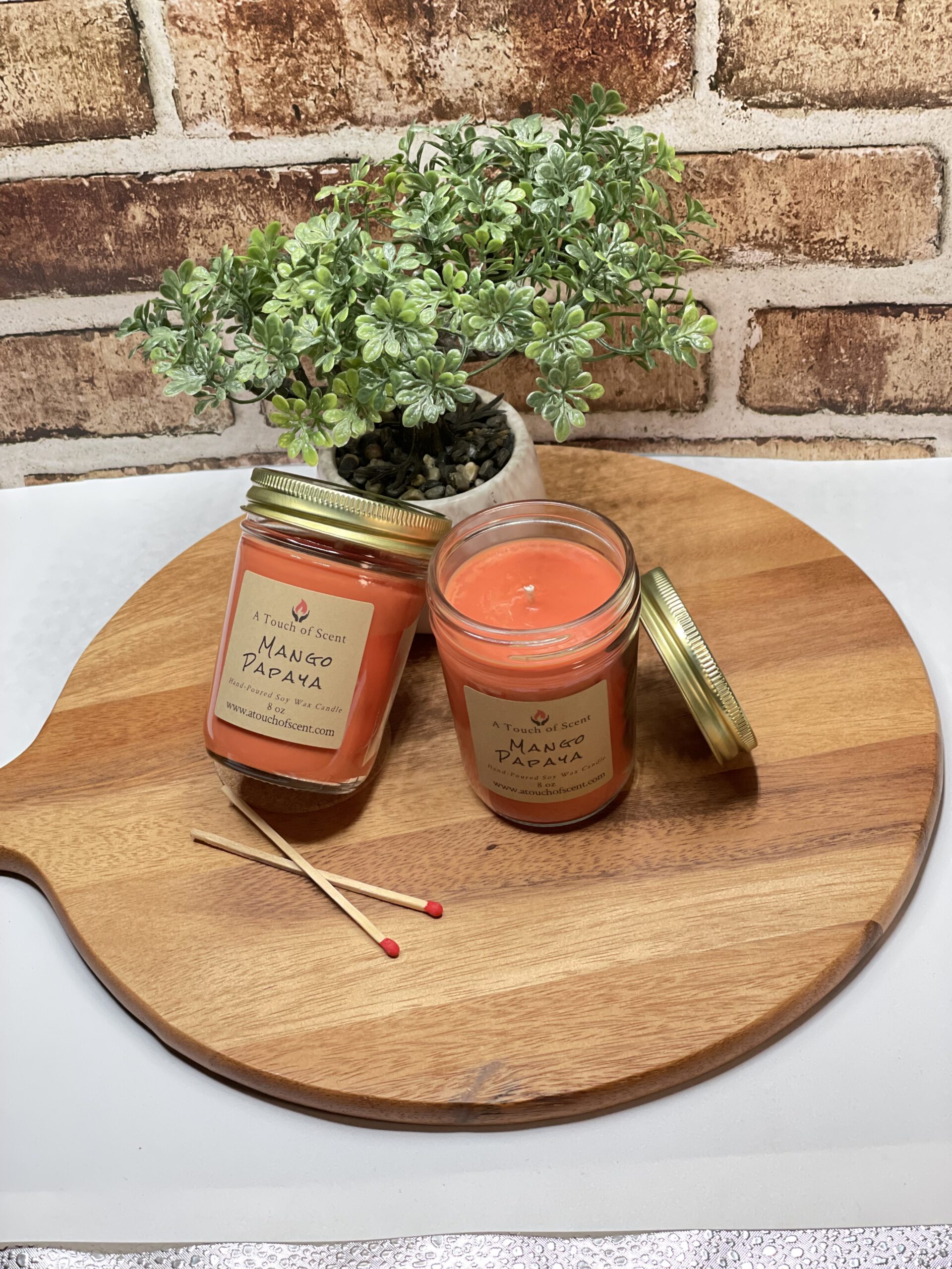 8oz Jelly Jars. Fruits & Berries Fragrances.