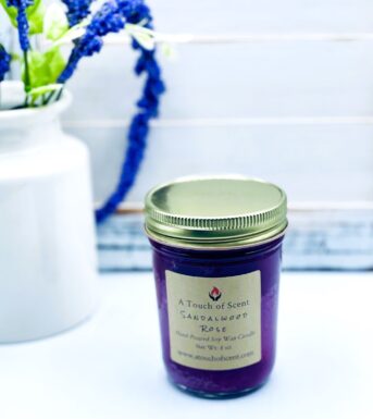 8 oz Jelly Jars. Fresh & Floral Fragrances.